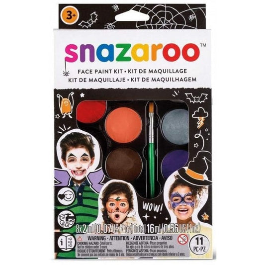 Snazaroo Face Paint Halloween Palette Kit