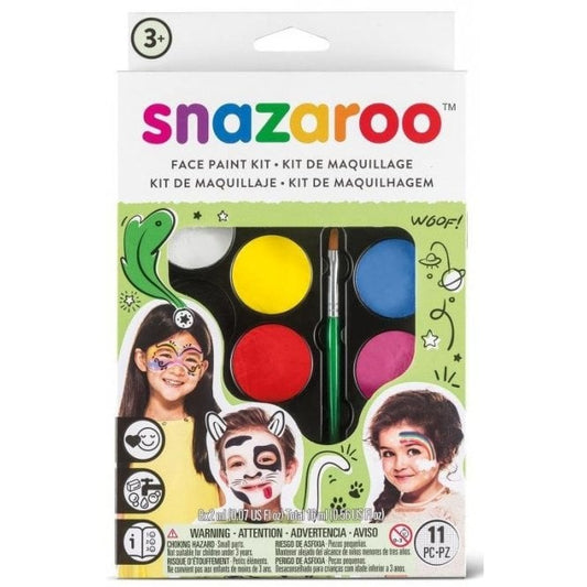 Snazaroo Face Paint Rainbow Palette Kit