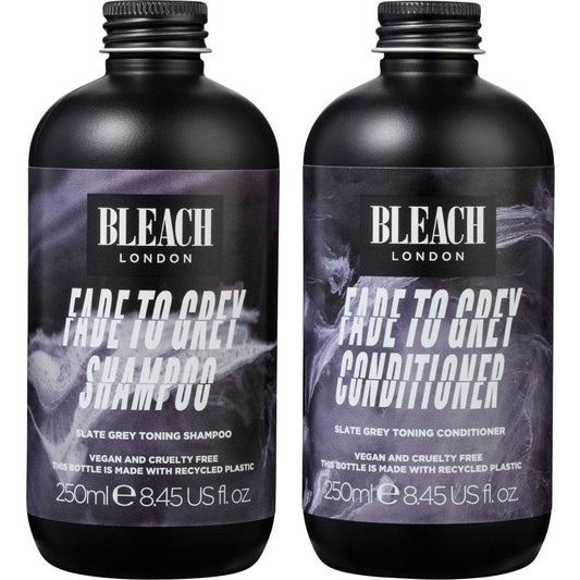 Bleach London Fade To Grey Shampoo & Conditioner Twin 2 x 250ml