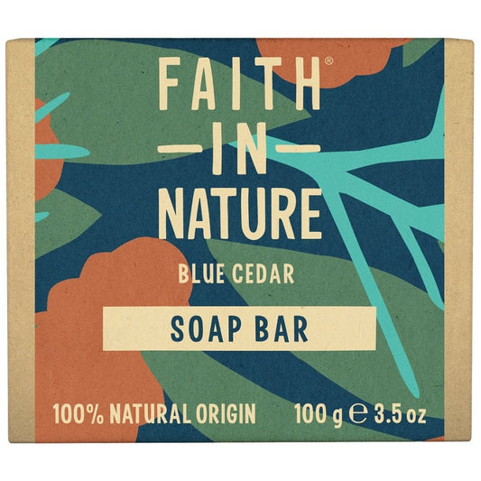 Faith In Nature Blue Cedar Hand Made Soap 100g