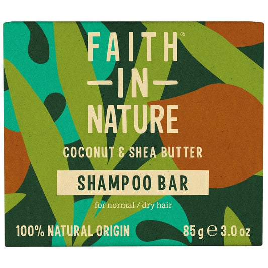 Faith In Nature Coconut & Shea Butter Shampoo Bar 85g