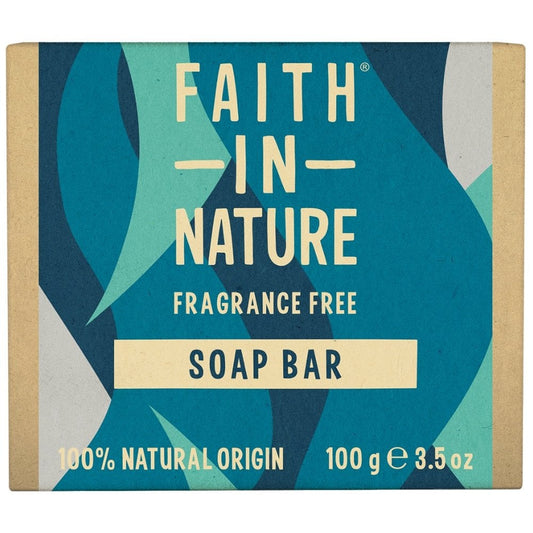 Faith In Nature Fragrance Free Hand Made Soap 100g