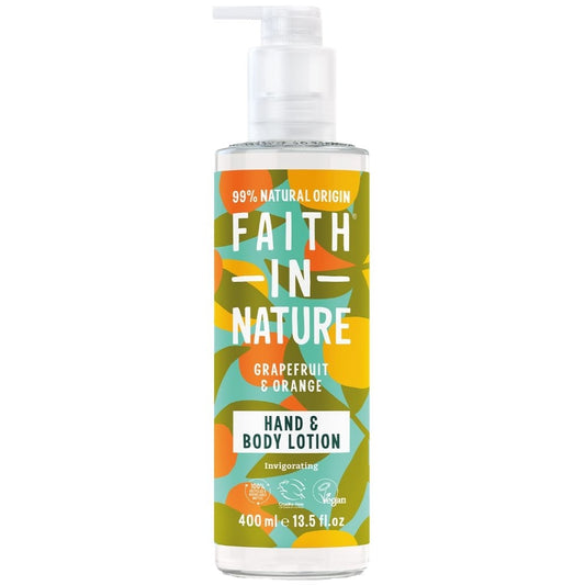 Faith In Nature Grapefruit & Orange Hand & Body Lotion 400ml