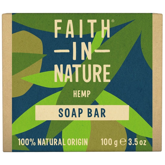 Faith In Nature Hemp Hand Made Soap 100g