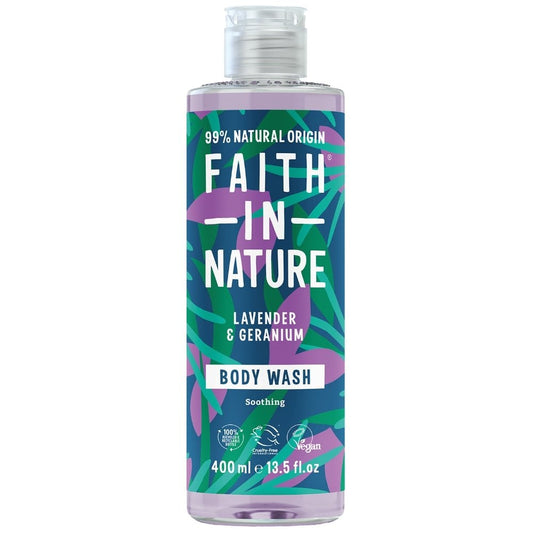 Faith In Nature Lavender & Geranium Body Wash 400ml