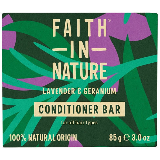 Faith In Nature Lavender & Geranium Conditioner Bar 85g