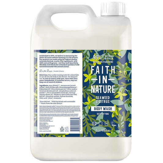 Faith In Nature Seaweed & Citrus Body Wash 5000ml