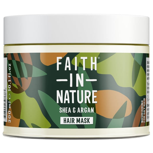 Faith In Nature Shea & Argan Nourishing Hair Mask 300ml