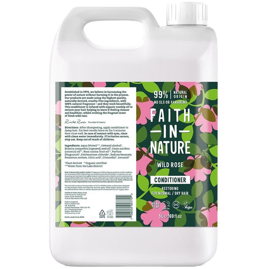 Faith In Nature Wild Rose Conditioner 5000ml