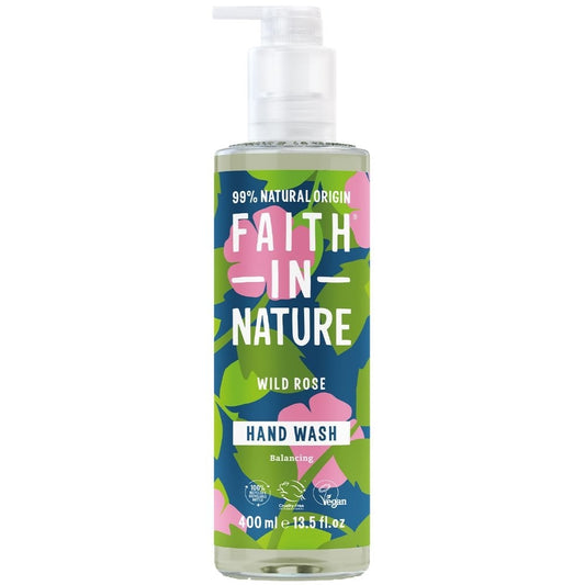 Faith In Nature Wild Rose Hand Wash 400ml