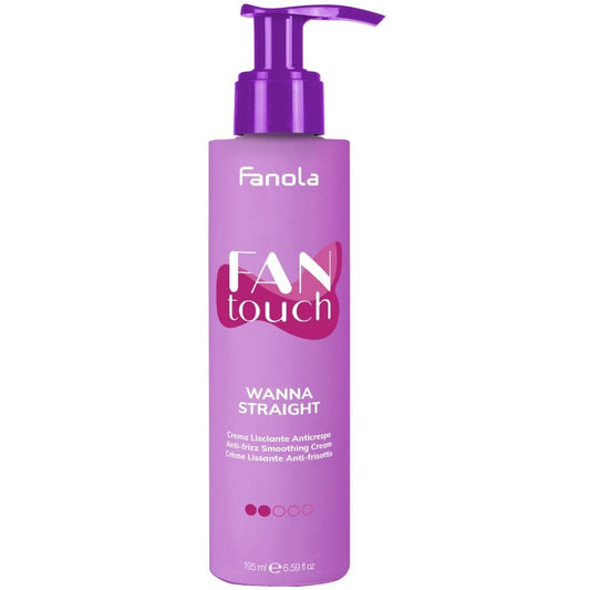 Fanola Fantouch Wanna Straight Anti-Frizz Smoothing Cream 195ml