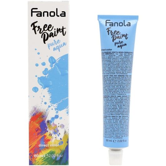 Fanola Free Paint Pure Aqua 60ml