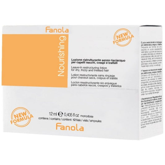 Fanola Nourishing Leave-In Restructuring Lotion 12 x 12ml