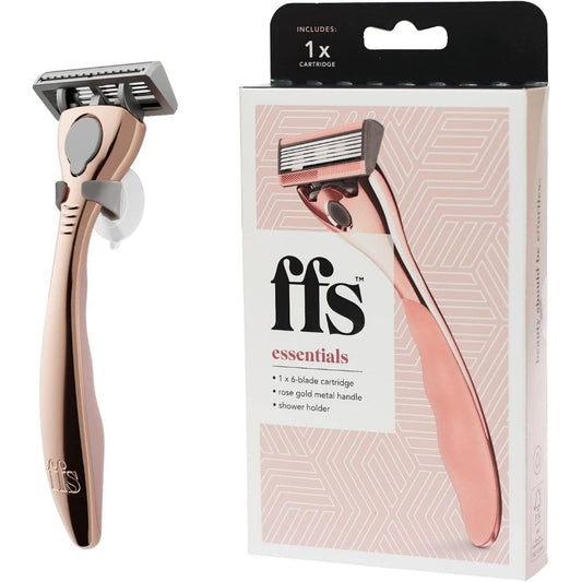 FFS Premium Shaving Essentials Kit Rose Gold