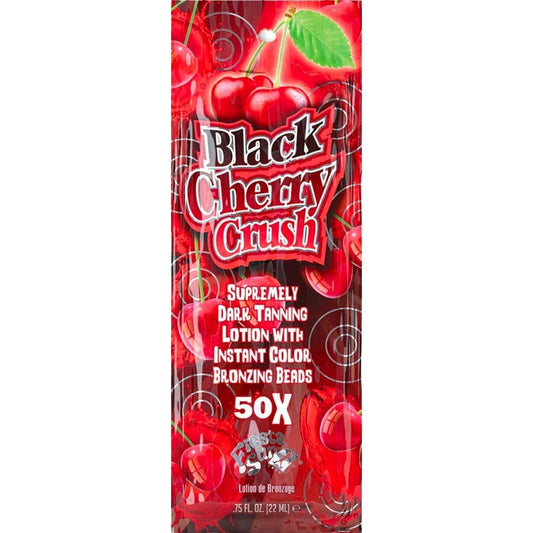 Fiesta Sun Black Cherry Crush Supremely Dark Bronzing Tanning Accelerator Lotion Sachet 22ml