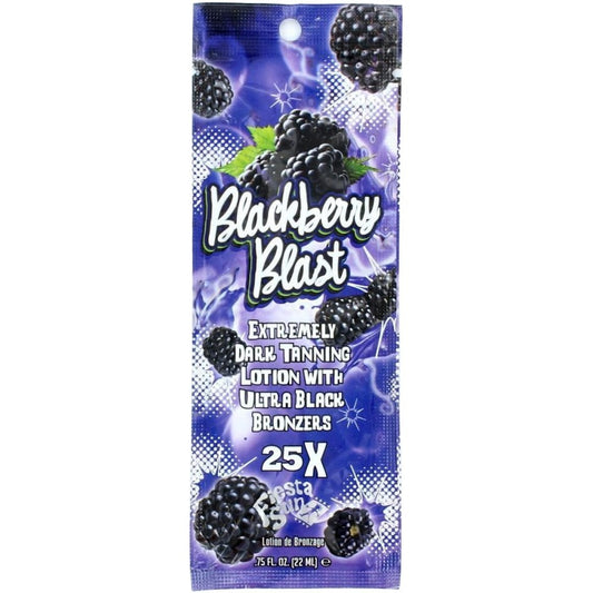 Fiesta Sun Blackberry Blast Extremely Dark Bronzing Tanning Accelerator Lotion Sachet 22ml