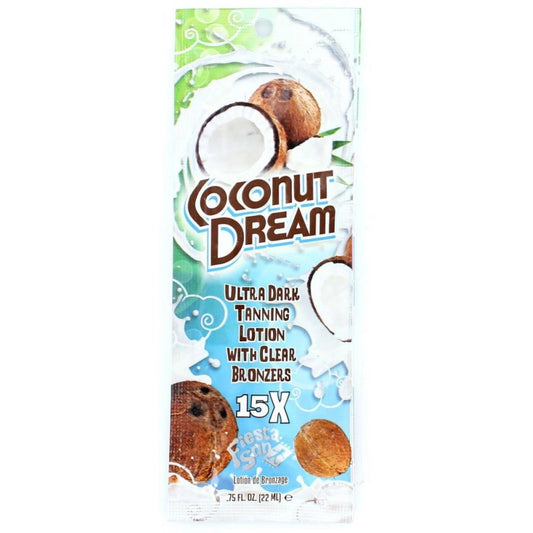 Fiesta Sun Coconut Dream Ultra Dark Bronzing Tanning Accelerator Lotion Sachet 22ml