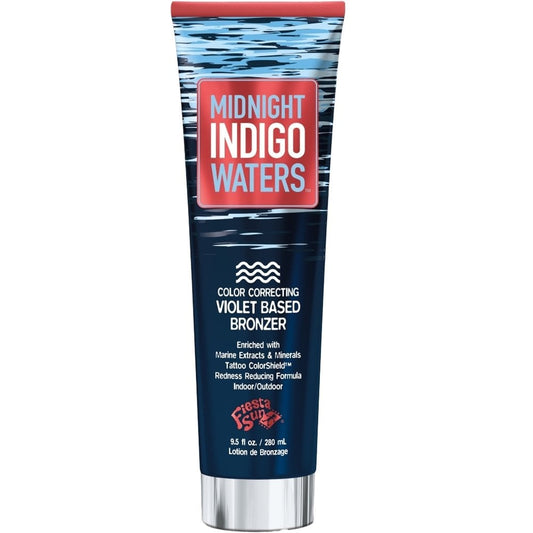 Fiesta Sun Midnight Indigo Waters Violet Based Bronzer Tanning Accelerator Lotion 280ml