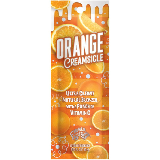 Fiesta Sun Orange Creamsicle Bronzer Tanning Accelerator Lotion Sachet 22ml