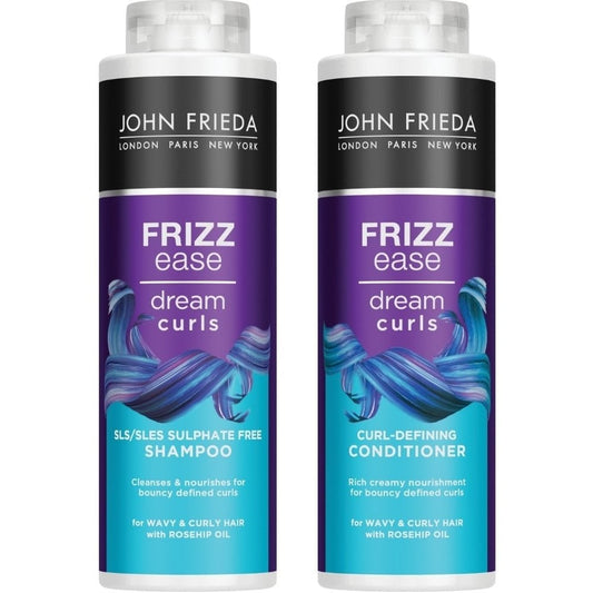 John Frieda Frizz Ease Dream Curls Shampoo & Curl-Defining Conditioner Twin 2 x 500ml