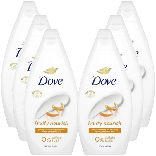 Dove Fruity Nourish Body Wash Multipack 6 x 450ml