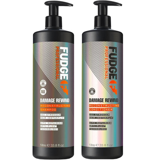 Fudge Professional Damage Rewind Reconstructing Shampoo & Conditioner Twin 2 x 1000ml