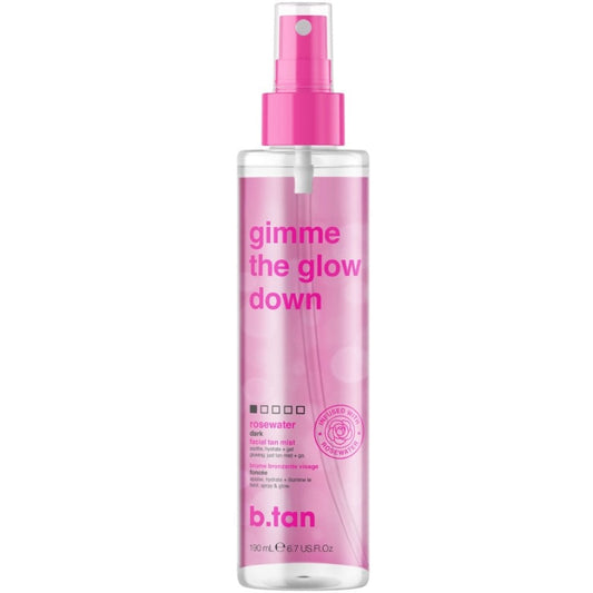 b.tan Gimme The Glow Down Facial Tanning Mist Dark 190ml