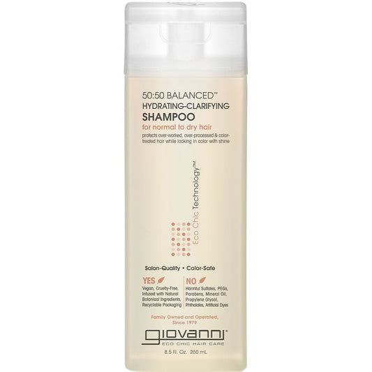 Giovanni 50:50 Balanced Hydrating-Clarifying Shampoo 250ml