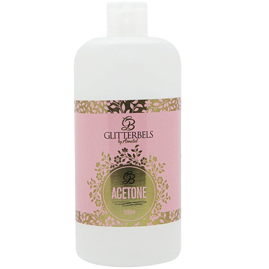 Glitterbels Acetone 500ml