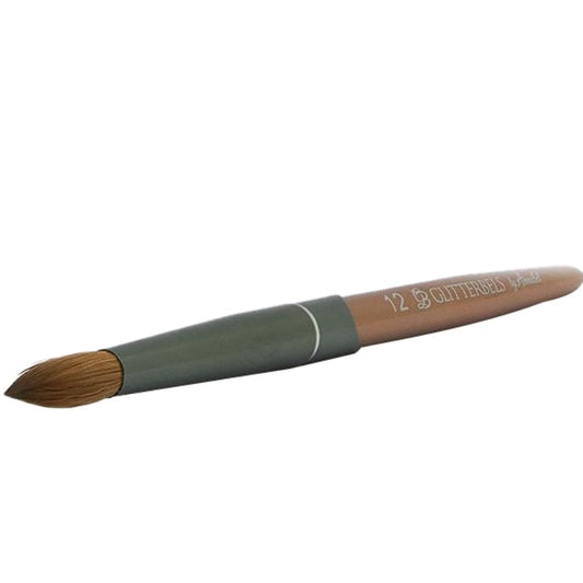 Glitterbels Bronze Acrylic Brush Size 12