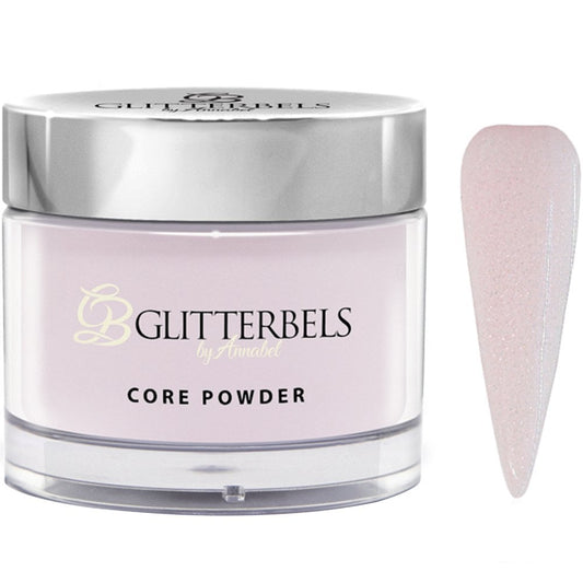 Glitterbels Core Acrylic Powder Pink Opal Shimmer 56g