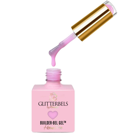 Glitterbels HEMA-Free Builder-bel Powder Puff 17ml