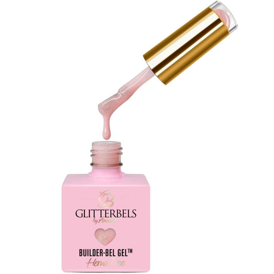 Glitterbels HEMA-Free Builder-bel Strawberry Mousse 17ml