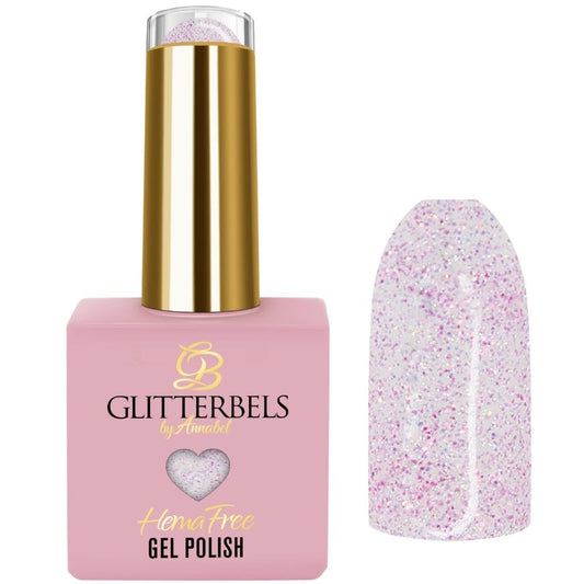 Glitterbels Pink Sherbet Gel Polish 8ml