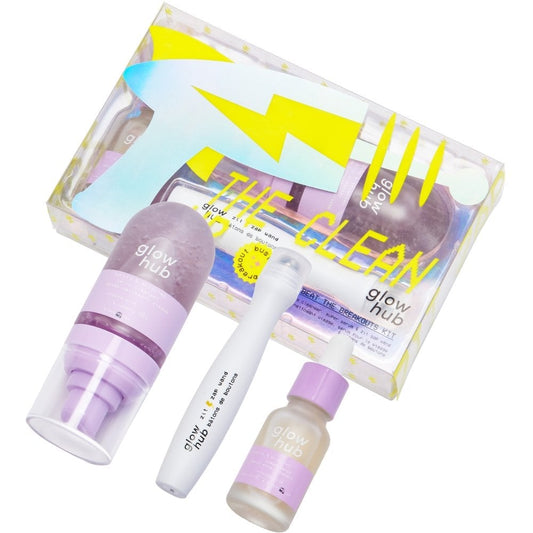 Glow Hub Clean Up Beat The Breakouts Trio Gift Set