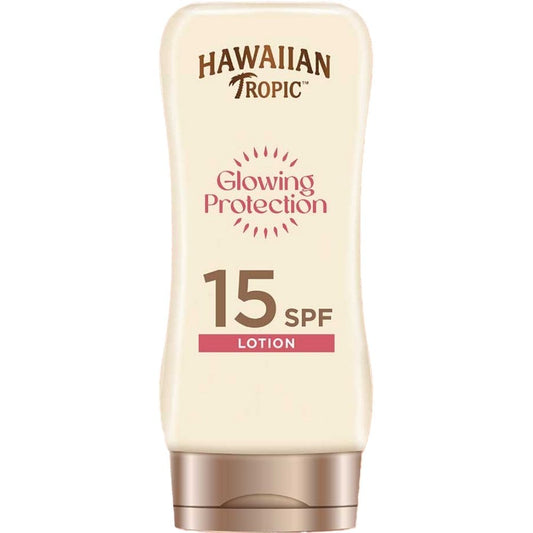 Hawaiian Tropic Glowing Protection Sun Lotion SPF15 180ml