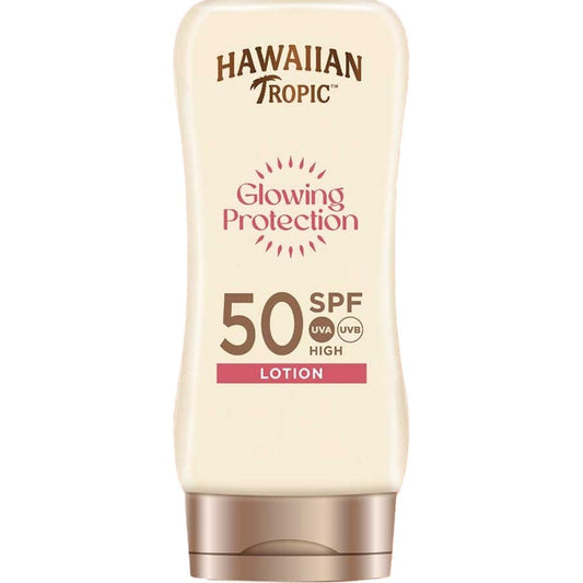 Hawaiian Tropic Glowing Protection Sun Lotion SPF50 180ml