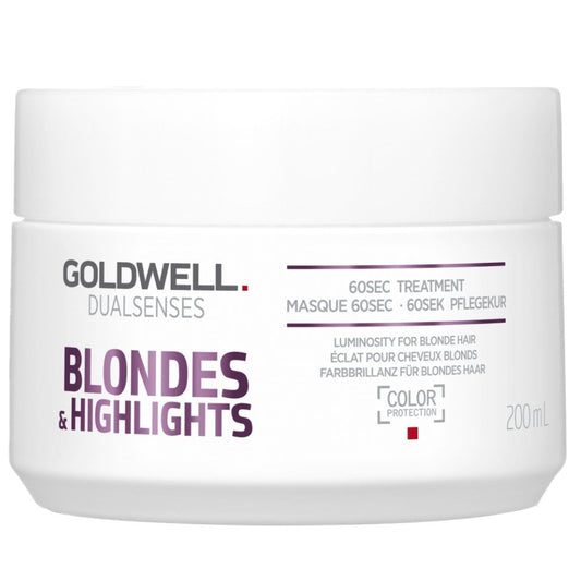 Goldwell DualSenses Blondes & Highlights 60 Second Treatment Mask 200ml