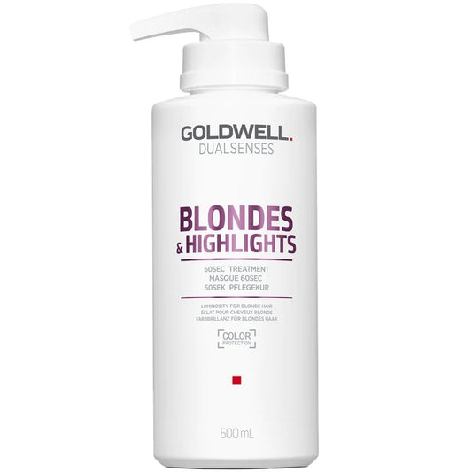 Goldwell DualSenses Blondes & Highlights 60 Second Treatment Mask 500ml