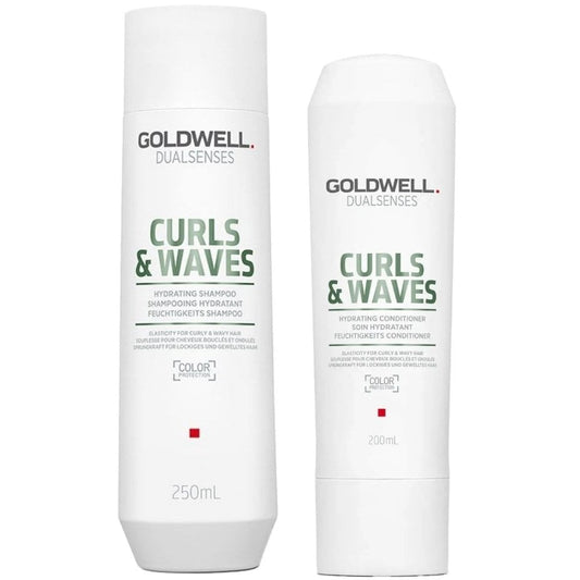 Goldwell DualSenses Curls & Waves Hydrating Shampoo 250ml & Conditioner 200ml Twin