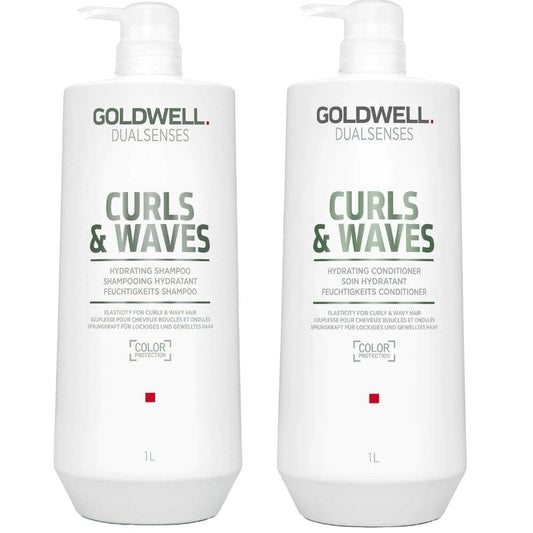 Goldwell DualSenses Curls & Waves Hydrating Shampoo & Conditioner Twin 2 x 1000ml