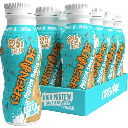 Grenade Carb Killa Protein Shakes Chocolate Salted Caramel Pack 8 x 330ml