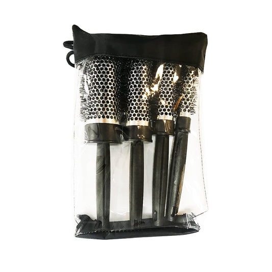 Hair Evolution Heat Retaining Quad Brush Set