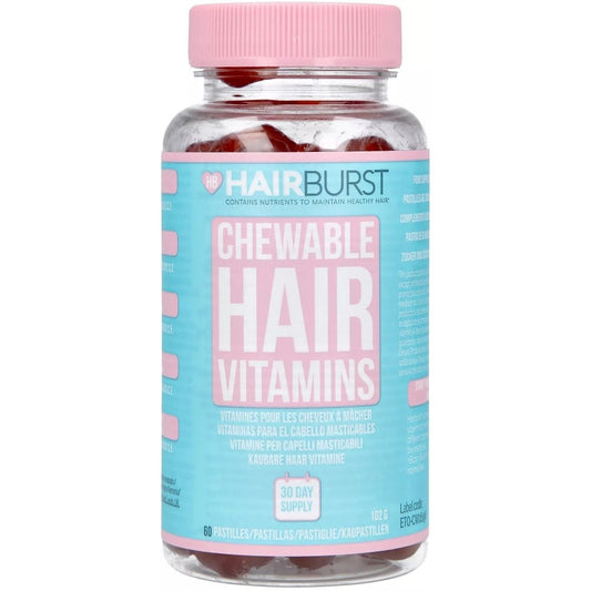 Hairburst Chewable Strawberry Hair Vitamins x60