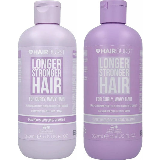 Hairburst Curly & Wavy Hair Shampoo & Conditioner Twin 2 x 350ml