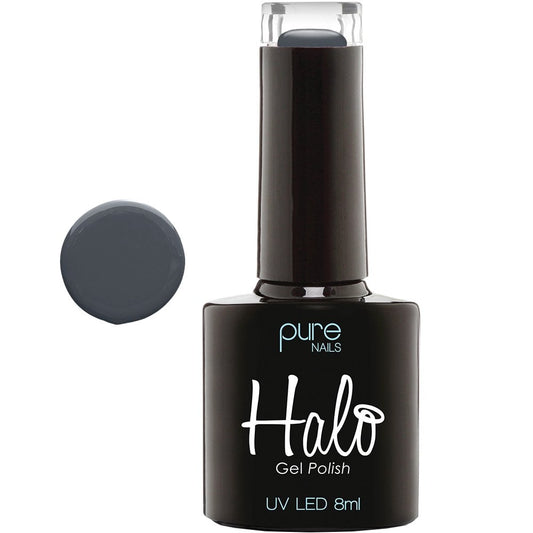 Halo Charcoal Grey Gel Polish 8ml