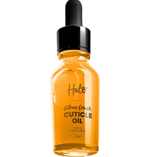 Halo Citrus Crush Cuticle Oil with Jojoba Oil for Dry Cuticles 15ml