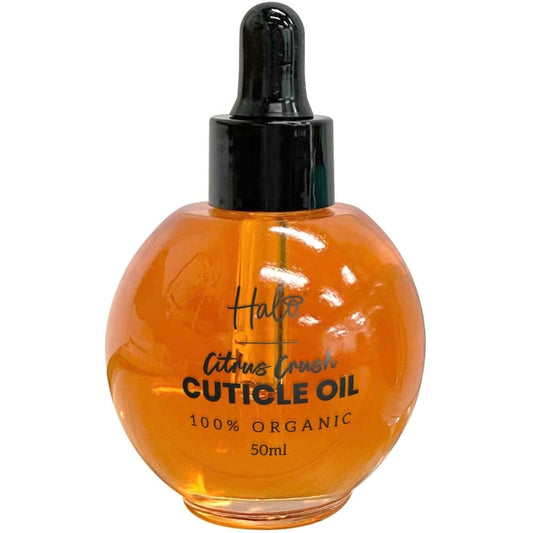 Halo Citrus Crush Cuticle Oil with Jojoba Oil for Dry Cuticles 50ml