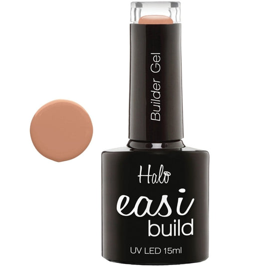 Halo EasiBuild Brush On Builder Gel Cover-Up Peach 15ml