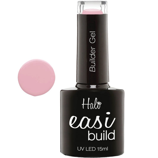 Halo EasiBuild Brush On Builder Gel Dare2Bare Pink 15ml